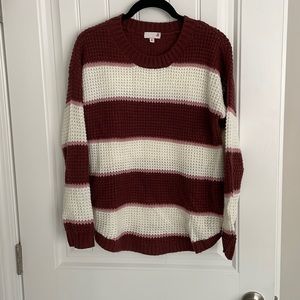 Striped sweater size M